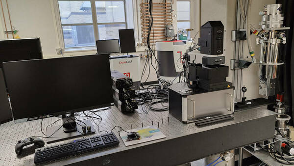 WITec alpha300R Raman spectrometer